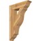 Ekena Millwork Funston Traditional Rough Sawn Bracket, Western Red Cedar, 6"W x 26"D x 38"H BKT06X26X38FST01RWR - alternate 1